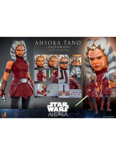 Star Wars: Ahsoka - Ahsoka Tano (Padawan) 1/6 Scale Koleksiyon Figürü