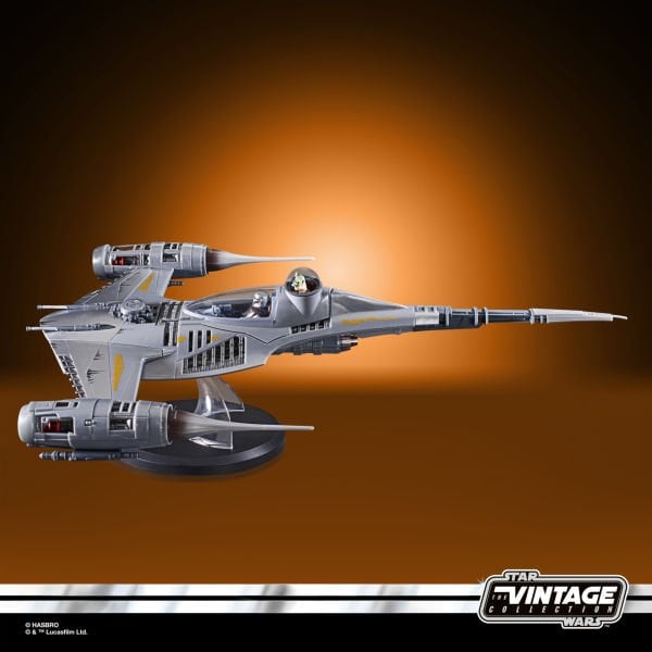 Star Wars Vintage Collection The Mandalorian’s N-1 Starfighter Vehicle & Action Figures