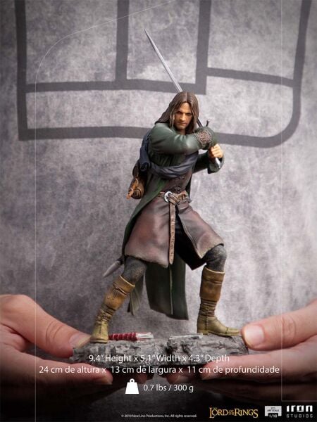 Lord of the Rings - Aragorn 1/10 Art Scale Limited Edition Heykel