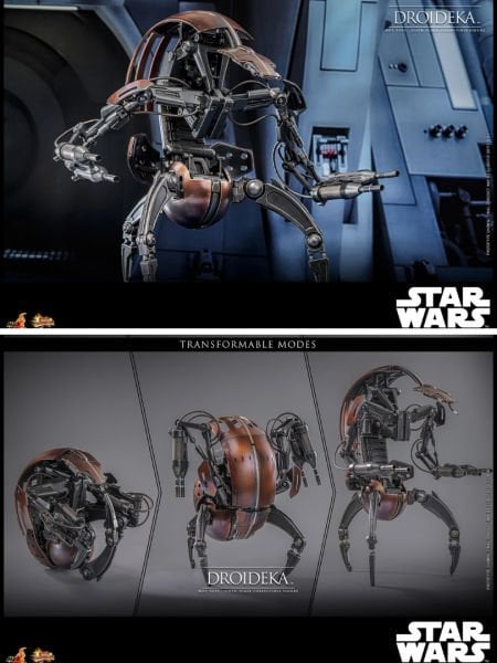 Star Wars: The Phantom Menace - Droideka 1/6 Scale Koleksiyon Figürü