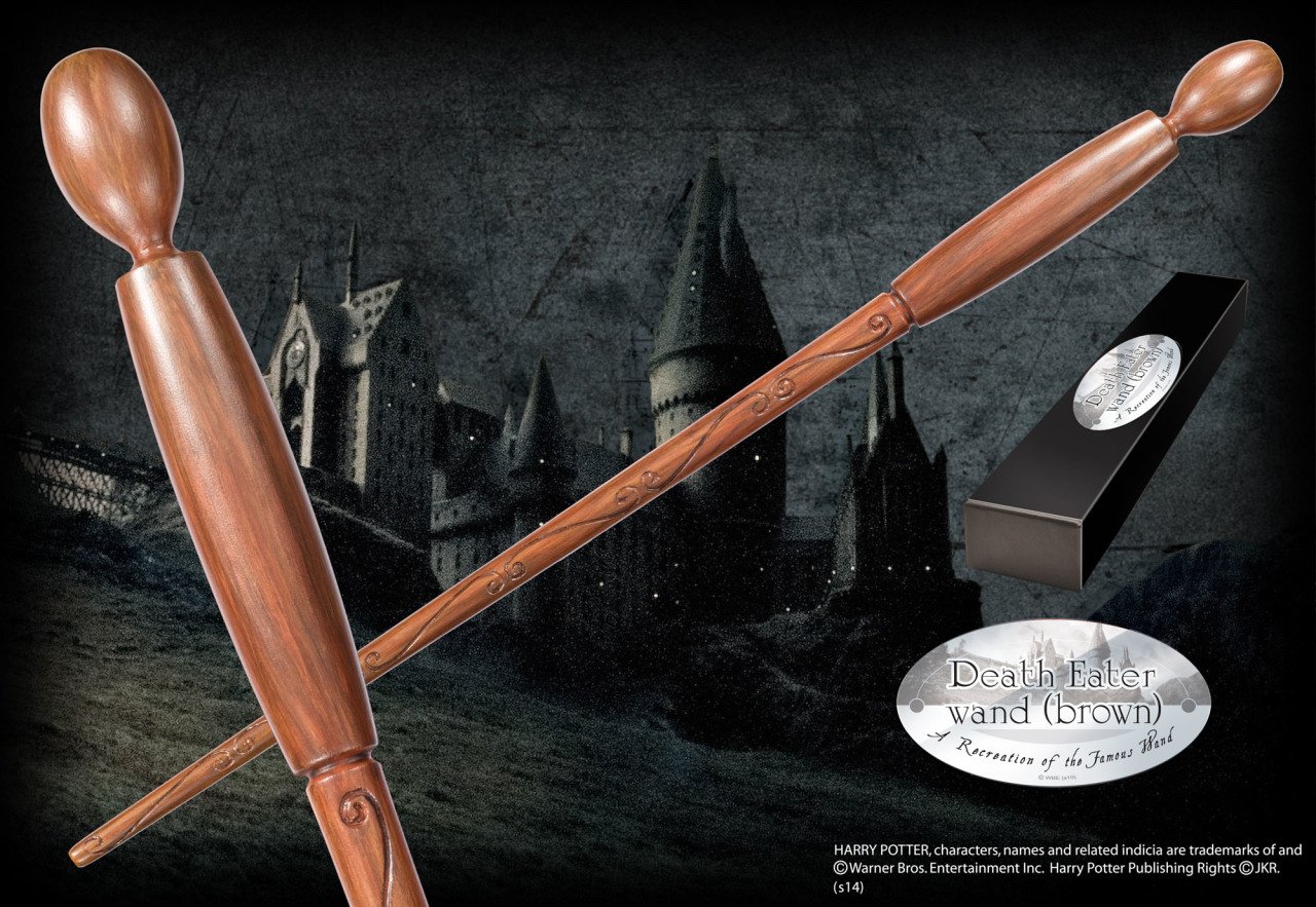 Harry Potter Death Eater Wand – Brown (Asa)