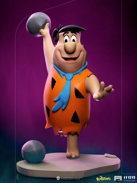 Flintstones - Fred Çakmaktaş 1/10 Art Scale Limited Edition Heykel