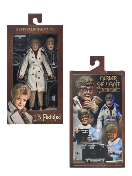 Murder, She Wrote - Jessica Fletcher Clothed Aksiyon Figürü