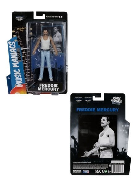 Queen - Freddie Mercury Music Maniacs Rock Limited Edition Koleksiyon Figürü