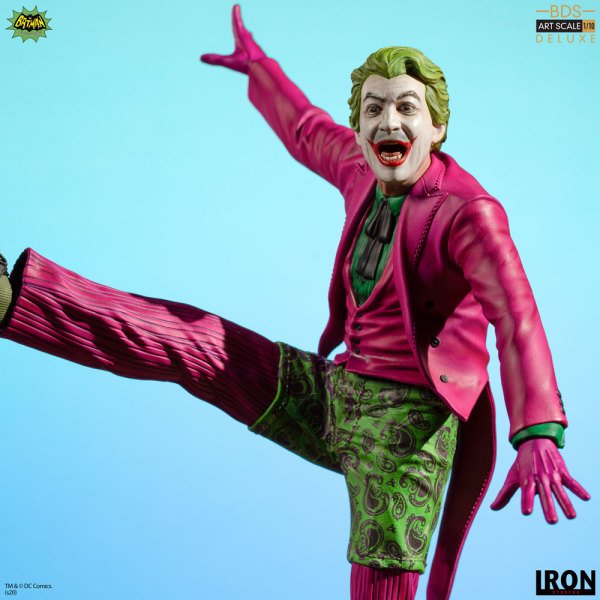 DC Comics The Joker Deluxe (Batman 66) Statue Heykel