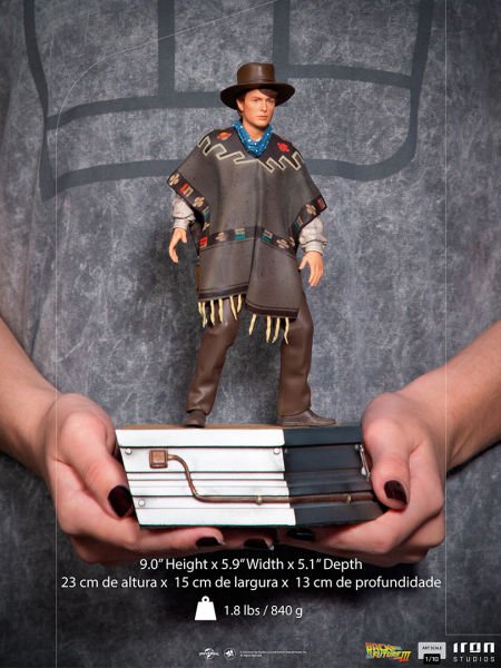 Back To The Future 3 - Marty McFly 1/10 Art Scale Limited Edition Heykel