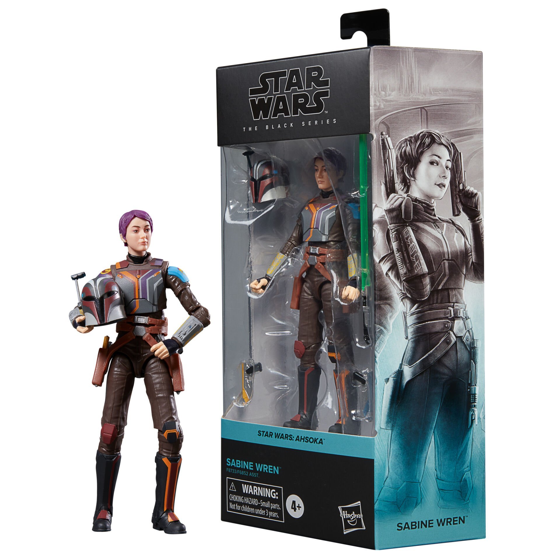 Star Wars: Ahsoka - The Black Series Sabine Wren Aksiyon Figürü