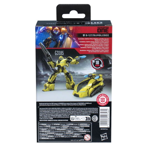 Transformers Studio Series Deluxe Class Bumblebee (B-127), Transformers One Aksiyon Figürü