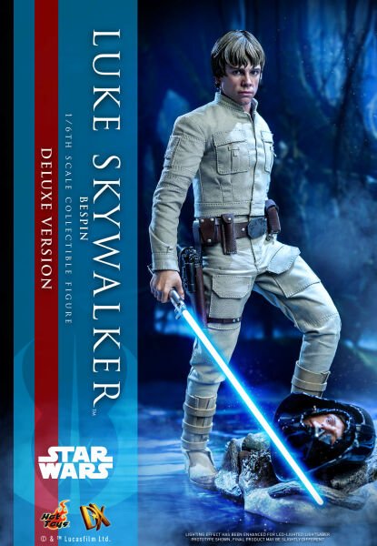 Star Wars: The Empire Strikes Back - Luke Skywalker (Bespin) Deluxe 1/6th Scale Koleksiyon Figürü