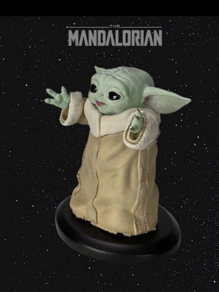 Star Wars: The Mandalorian - Grogu - Happy 1/5 Scale Limited Edition Heykel