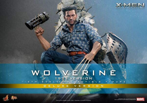 X-Men: Days of Future Past - Wolverine (1973 Version) Deluxe 1/6 Scale Koleksiyon Figürü