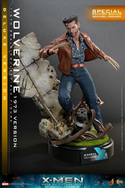 X-Men: Days of Future Past - Wolverine (1973 Version) Deluxe 1/6 Scale Koleksiyon Figürü