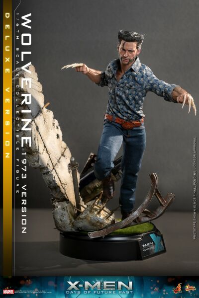 X-Men: Days of Future Past - Wolverine (1973 Version) Deluxe 1/6 Scale Koleksiyon Figürü