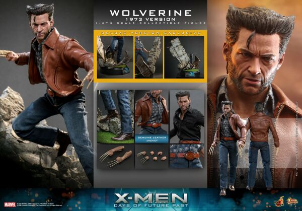 X-Men: Days of Future Past - Wolverine (1973 Version) Deluxe 1/6 Scale Koleksiyon Figürü