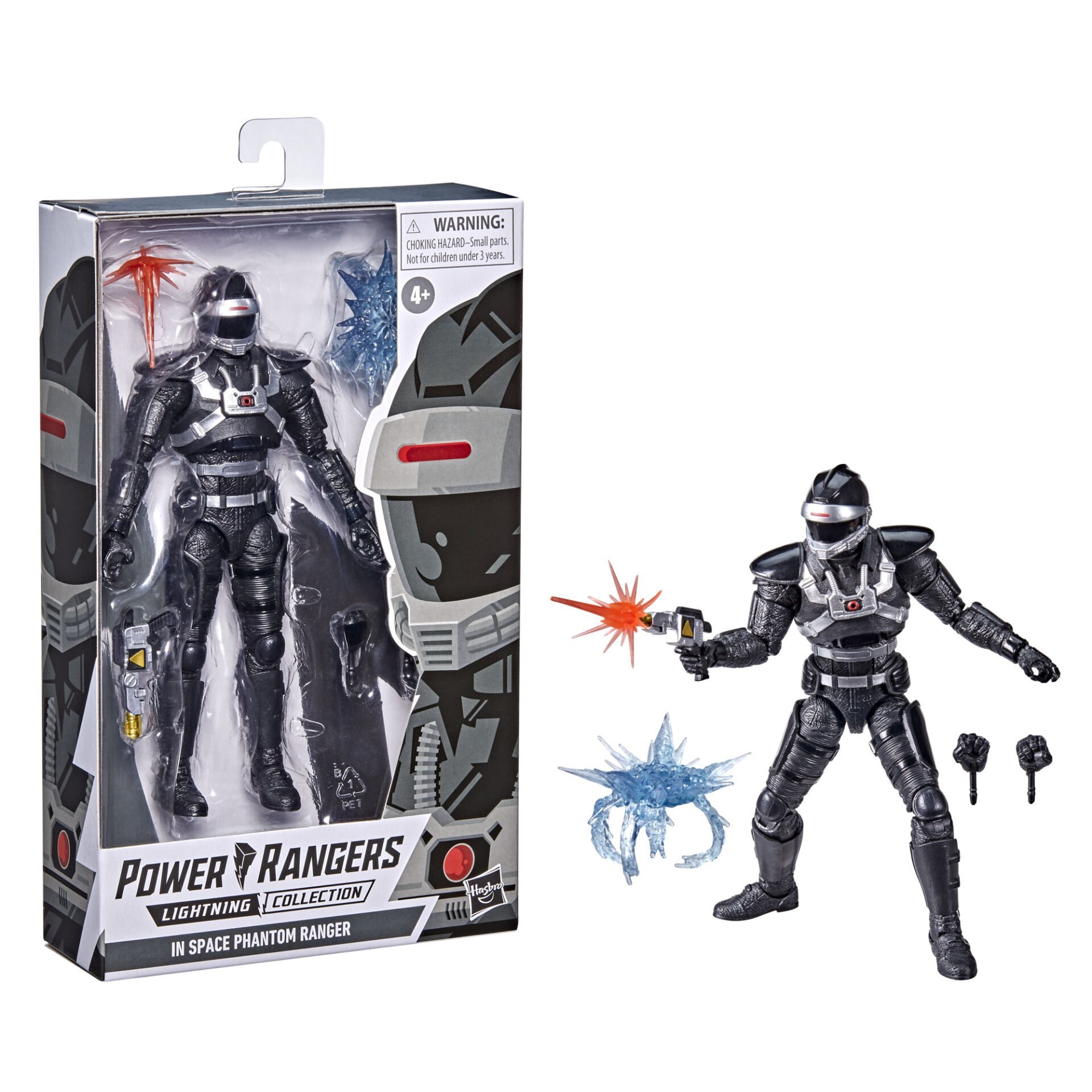 Power Rangers Lightning Collection In Space - Phantom Ranger Aksiyon Figürü