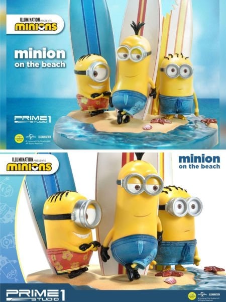 Minions On The Beach Heykel