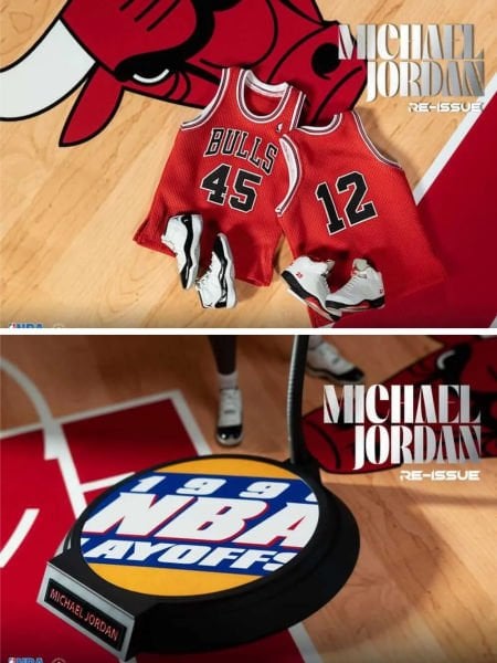 NBA Collection - Michael Jordan (I'm Back) 1/6 Scale Limited Edition Koleksiyon Figürü