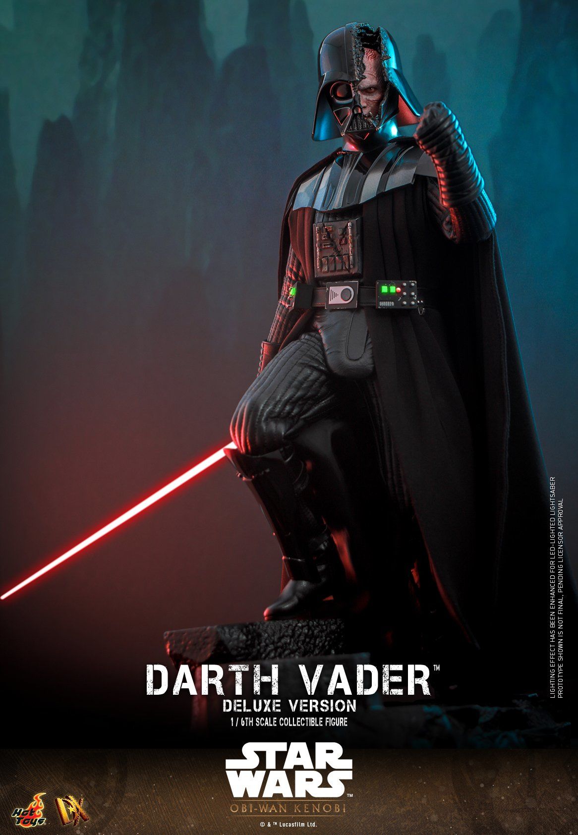 Star Wars: Obi-Wan Kenobi - Darth Vader Deluxe 1/6 Scale Koleksiyon Figürü