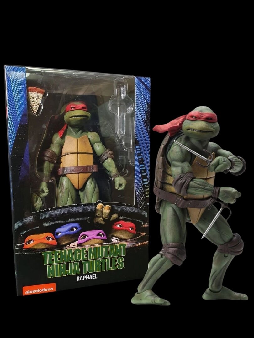 Teenage Mutant Ninja Turtles (1990 Movie) - Raphael Aksiyon Figürü (7 inch)