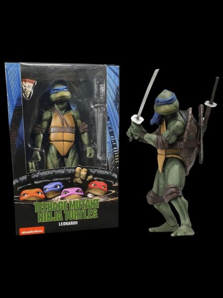 Teenage Mutant Ninja Turtles (1990 Movie) - Leonardo Aksiyon Figürü (7 inch)