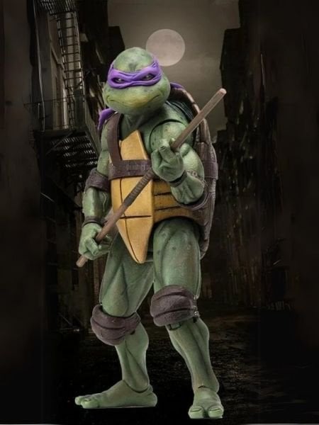 Teenage Mutant Ninja Turtles (1990 Movie) - Donatello Aksiyon Figürü (7 inch)