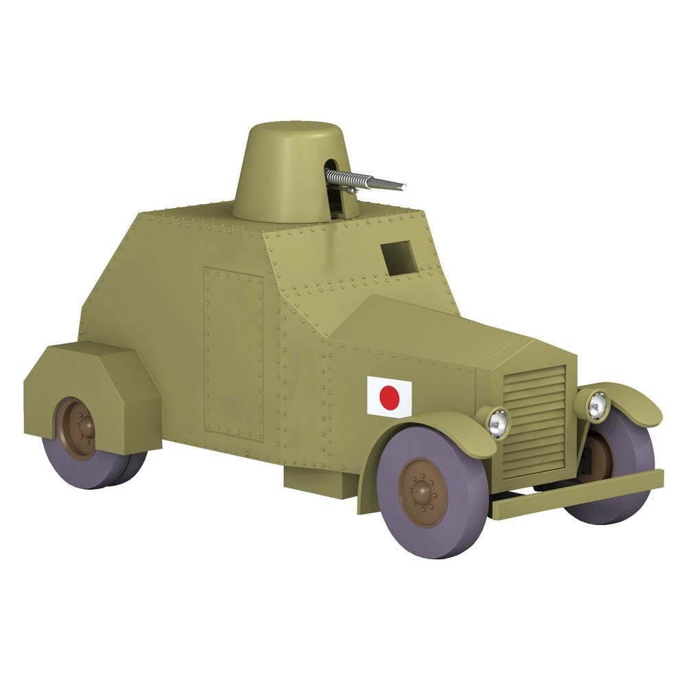 Tintin - The Armoured Car (L’Auto Blindée) 1/24 Scale Diecast Model Araç (No.42)