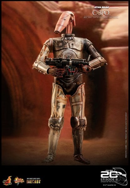 Star Wars: Attack Of The Clones - C-3PO 1/6 Scale Diecast Koleksiyon Figürü