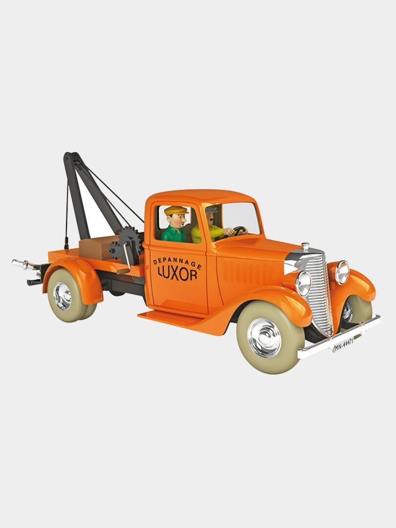 Tintin - Luxor Tow Truck (La Depanneuse Luxor) 1/24 Scale Diecast Model Araç (No.60)