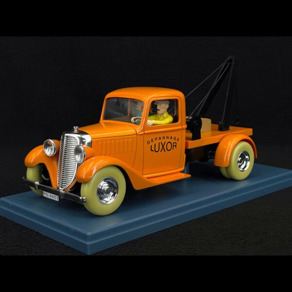 Tintin - Luxor Tow Truck (La Depanneuse Luxor) 1/24 Scale Diecast Model Araç (No.60)