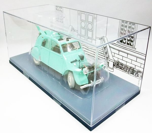 Tintin - The Crashed Citroën 2CV (La 2CV Cassée) 1/24 Scale Diecast Model Araç (No.11)