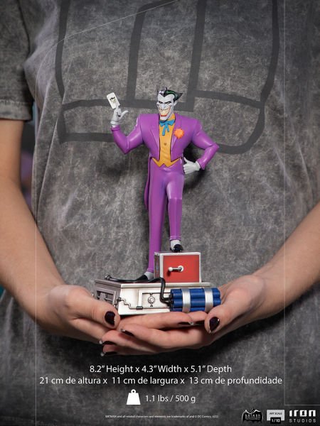 Joker - Batman Animated Series 1/10 Art Scale Limited Edition Heykel