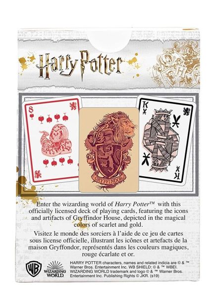 Harry Potter - Gryffindor İskambil Kağıdı