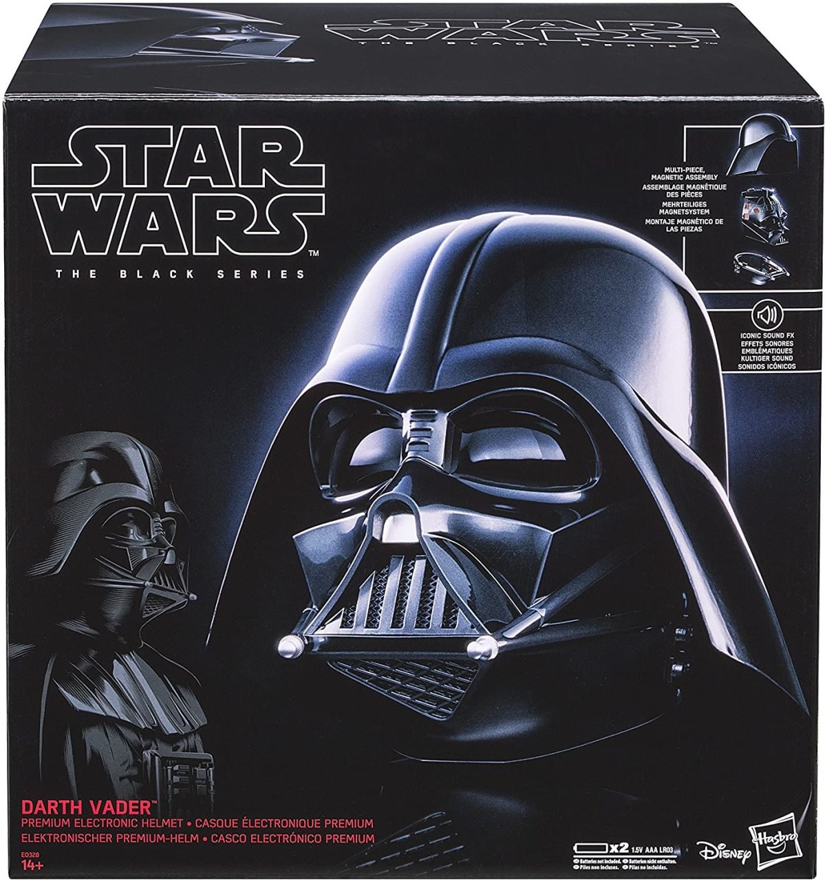 Star Wars The Black Series Darth Vader Premium Electronic Helmet