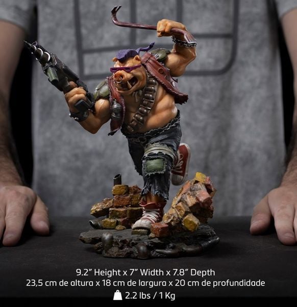 Teenage Mutant Ninja Turtles - Bebop 1/10 Art Scale Limited Edition Heykel