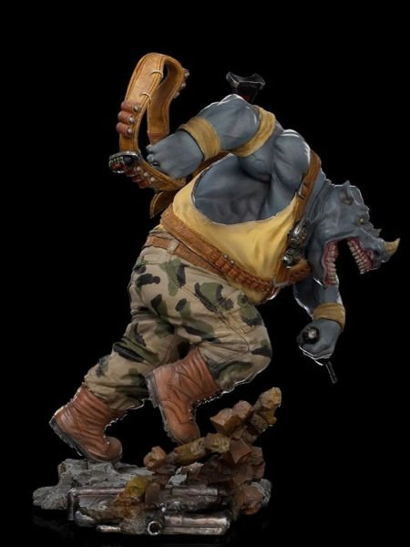 Teenage Mutant Ninja Turtles - Rocksteady 1/10 Art Scale Limited Edition Heykel