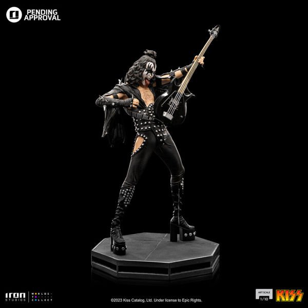 KISS - Gene Simmons aka Demon 1/10 Art Scale Limited Edition Heykel