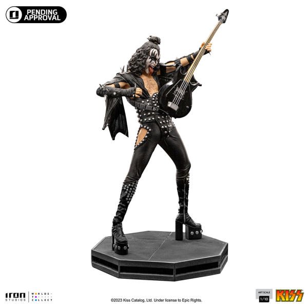 KISS - Gene Simmons aka Demon 1/10 Art Scale Limited Edition Heykel