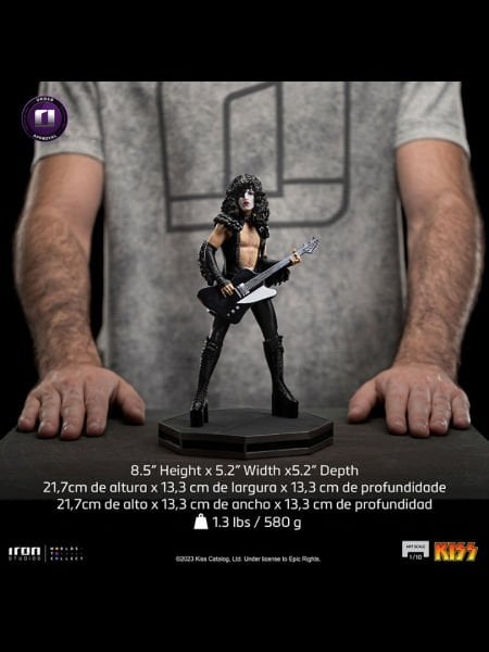 KISS - Paul Stanley 1/10 Art Scale Limited Edition Heykel