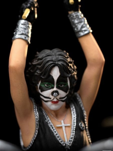 KISS - Peter Criss aka Cat 1/10 Art Scale Limited Edition Heykel