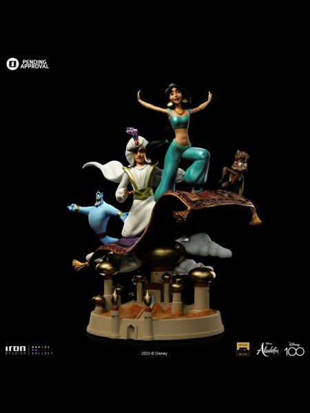 Disney 100 Years - Aladdin and Jasmine Deluxe 1/10 Art Scale Limited Edition Heykel