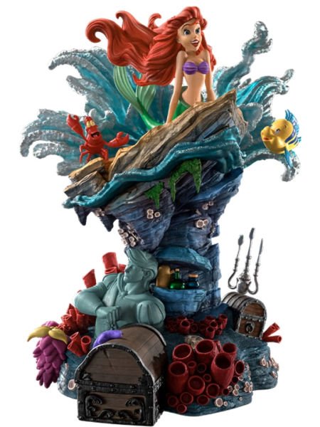 Disney 100 Years - Little Mermaid Deluxe 1/10 Art Scale Limited Edition Heykel