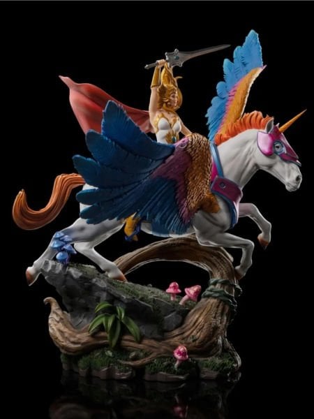 Masters of the Universe - She-Ra and Swift Wind Deluxe 1/10 Art Scale Limited Edition Heykel