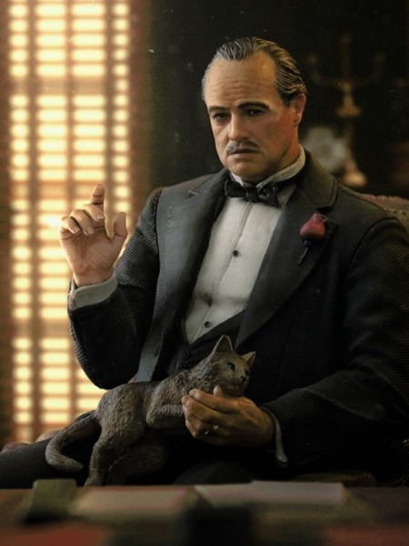 Godfather - Don Vito Corleone Deluxe 1/10 Art Scale Limited Edition Heykel