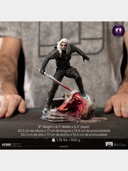 Witcher - Geralt of Rivia 1/10 Art Scale Limited Edition Heykel