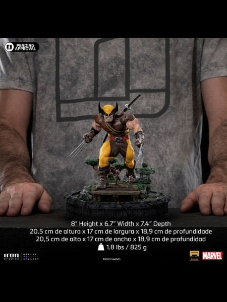 X-Men - Wolverine Unleashed Deluxe 1/10 Art Scale Limited Edition Heykel