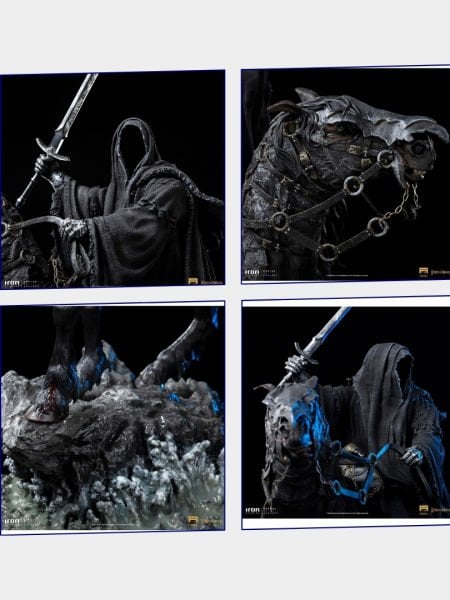 Lord of the Rings - Nazgul on Horse Deluxe 1/10 Art Scale Limited Edition Heykel