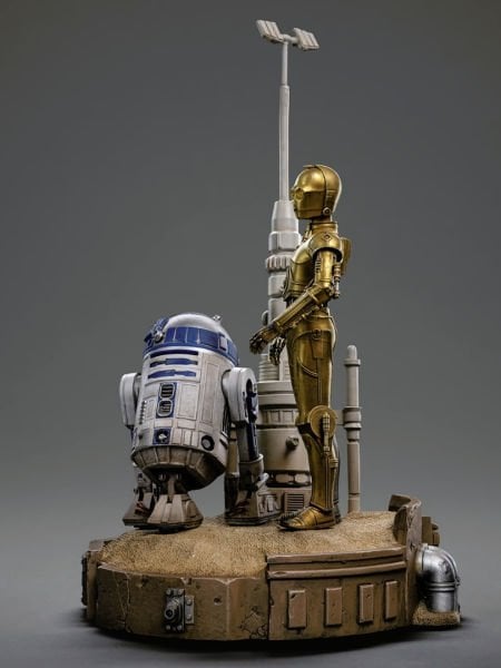 Star Wars: A New Hope - C-3PO and R2-D2 Deluxe 1/10 Art Scale Limited Edition Heykel