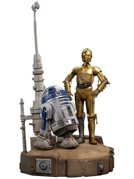 Star Wars: A New Hope - C-3PO and R2-D2 Deluxe 1/10 Art Scale Limited Edition Heykel