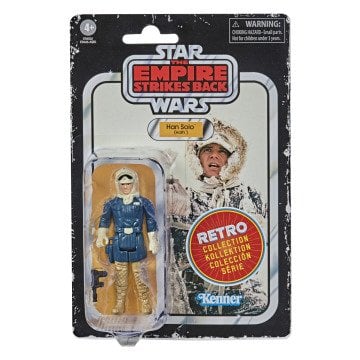 Star Wars The Retro Collection Empire Strikes Back Han Solo (Hoth)