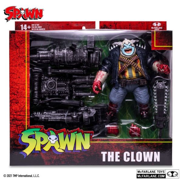 Clown Bloody Deluxe Aksiyon Figür Seti (Spawn)